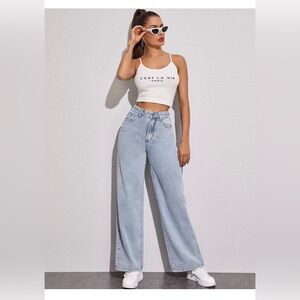 Light wash color jeans